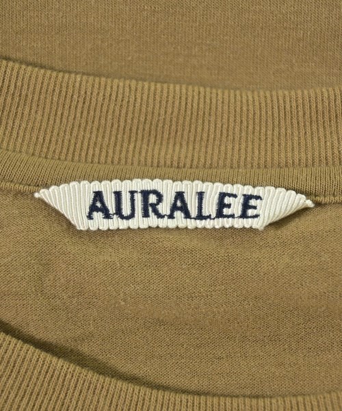 AURALEE（オーラリー）Tシャツ・カットソー 茶 サイズ:3(S位) メンズ/2200624533085