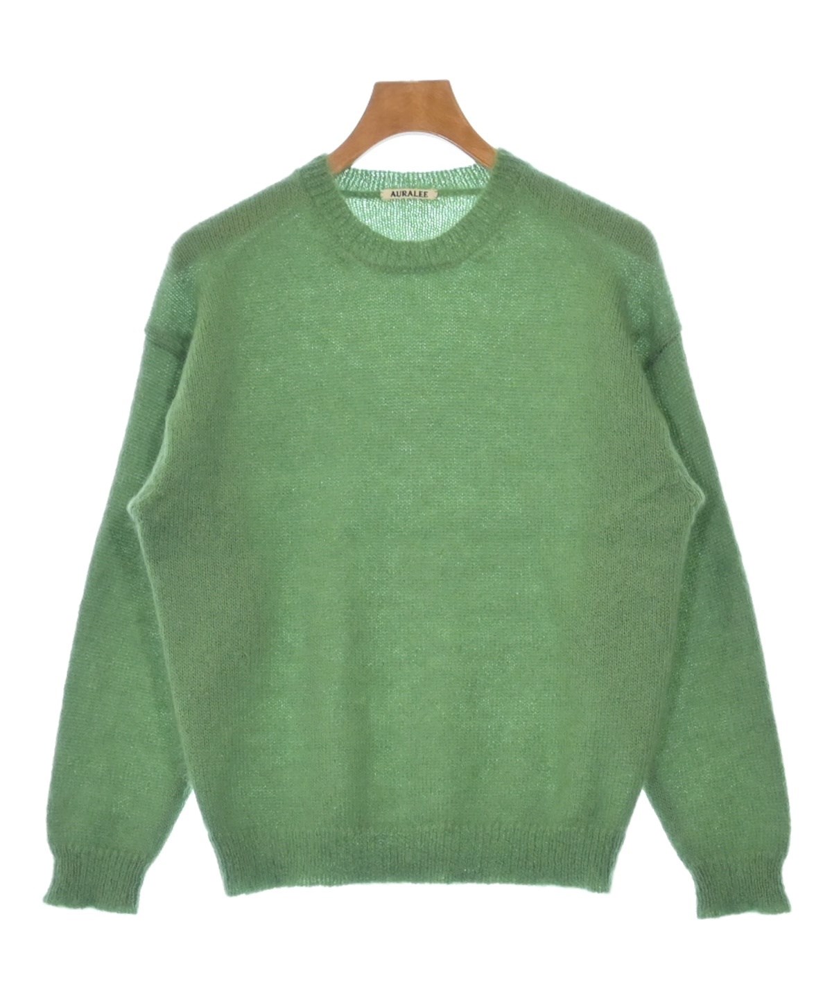AURALEE ペールグリーンニット　size3 AURALEE（オーラリー）ニット・セーター 緑 サイズ:1(M位) メンズ