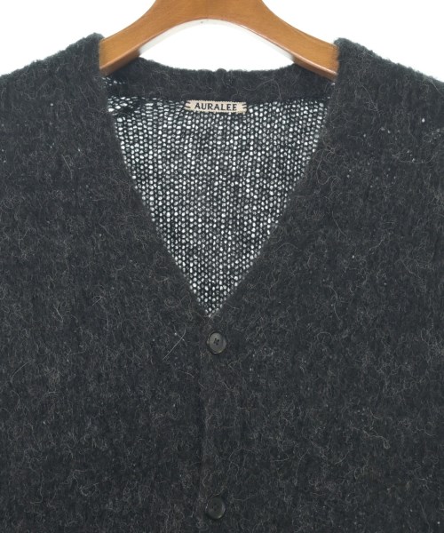 AURALEE（オーラリー）カーディガン 黒 サイズ:3(S位) メンズ/2200641754012