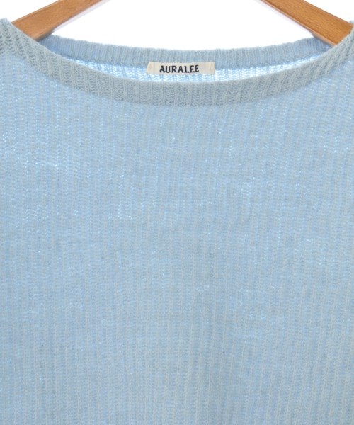 AURALEE（オーラリー）ニット・セーター 青 サイズ:4(M位) メンズ/2200642274038