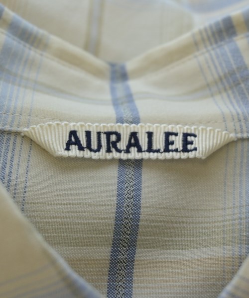 AURALEE（オーラリー）カジュアルシャツ ベージュ サイズ:4(M位) メンズ/2200642572028