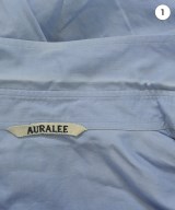 AURALEE（オーラリー）カジュアルシャツ 青 サイズ:3(S位) メンズ/2200642929013