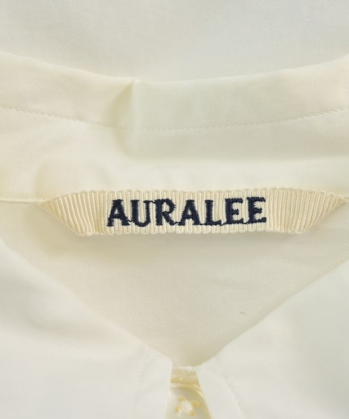 AURALEE（オーラリー）カジュアルシャツ 白 サイズ:5(L位) メンズ/2200642994011