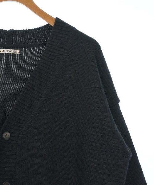 AURALEE（オーラリー）カーディガン 黒 サイズ:4(M位) メンズ/2200643024014