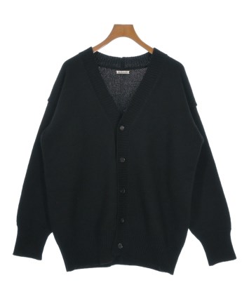AURALEE（オーラリー）カーディガン 黒 サイズ:4(M位) メンズ