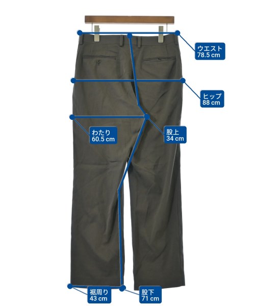 AURALEE（オーラリー）スラックス グレー サイズ:4(M位) メンズ/2200643336049