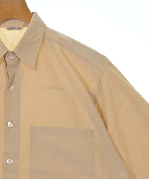 AURALEE（オーラリー）カジュアルシャツ ベージュ サイズ:3(S位) メンズ/2200643581029