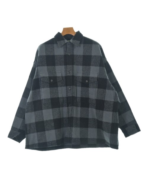 Graphpaper(グラフペーパー)カジュアルシャツ 黒 サイズ:1(S位)/2200639128023