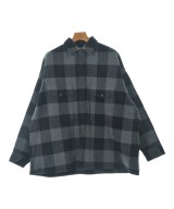 Graphpaper（グラフペーパー）カジュアルシャツ 黒 サイズ:1(S位) メンズ/2200639128023