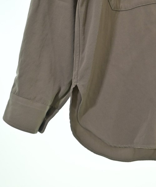 AURALEE（オーラリー）カジュアルシャツ 茶 サイズ:4(M位) メンズ/2200644199148