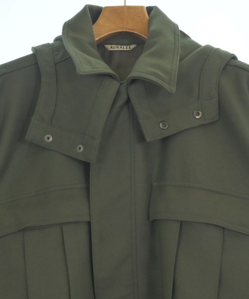 AURALEE（オーラリー）ミリタリーブルゾン 緑 サイズ:4(M位) メンズ/2200644859011