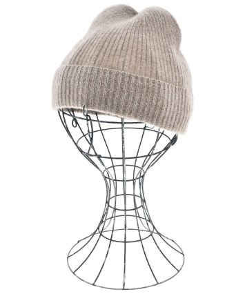 AURALEE（オーラリー）ニットキャップ・ビーニー ベージュ サイズ:F