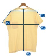 AURALEE（オーラリー）Tシャツ・カットソー 黄 サイズ:4(M位) メンズ/2200538850070