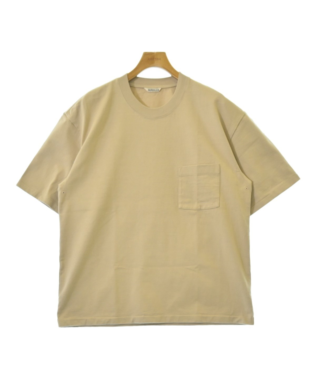 AURALEE（オーラリー）Tシャツ・カットソー ベージュ サイズ:5(L