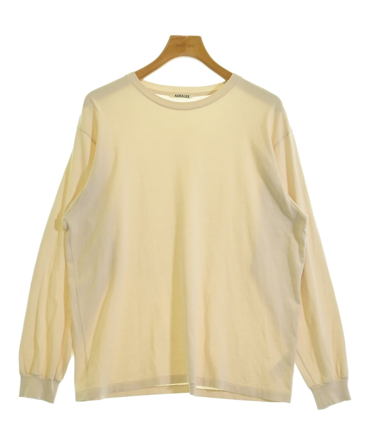 AURALEE（オーラリー）Tシャツ・カットソー ベージュ サイズ:3(S