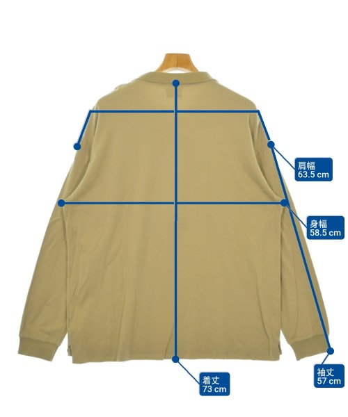 AURALEE（オーラリー）ポロシャツ ベージュ サイズ:4(M位) メンズ/2200529274465