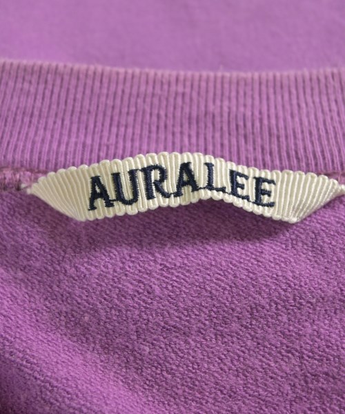 AURALEE（オーラリー）Tシャツ・カットソー 紫 サイズ:4(M位) メンズ/2200621509021