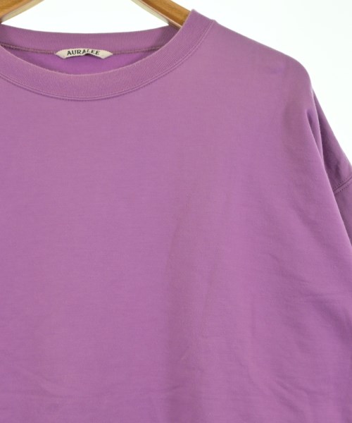 AURALEE（オーラリー）Tシャツ・カットソー 紫 サイズ:4(M位) メンズ/2200621509021