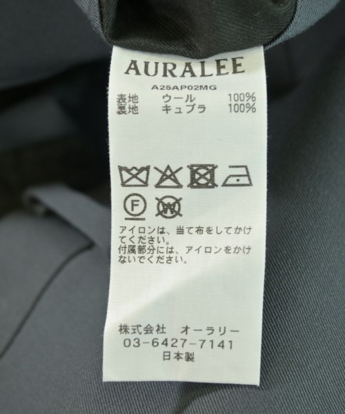 AURALEE（オーラリー）スラックス グレー サイズ:3(S位) メンズ/2200621556032