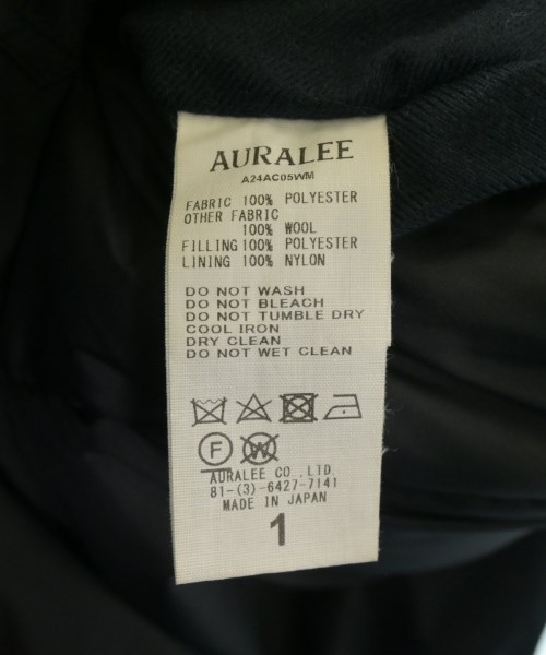 AURALEE（オーラリー）その他 黒 サイズ:1(XXS位) メンズ/2200621882018