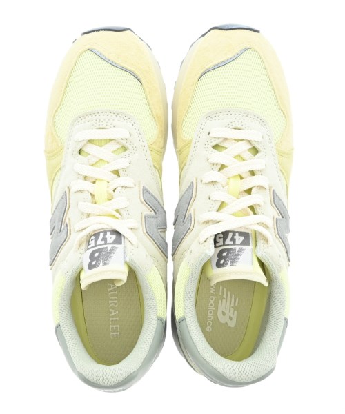 AURALEE（オーラリー）スニーカー 黄 サイズ:27cm メンズ/2200622209050