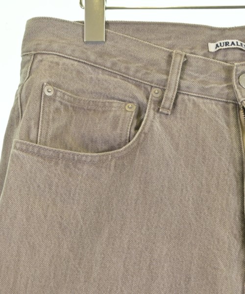 AURALEE（オーラリー）デニムパンツ 茶 サイズ:32(L位) メンズ/2200622583037