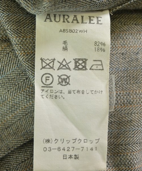 AURALEE（オーラリー）ジャケット グレー サイズ:4(M位) メンズ/2200622624082