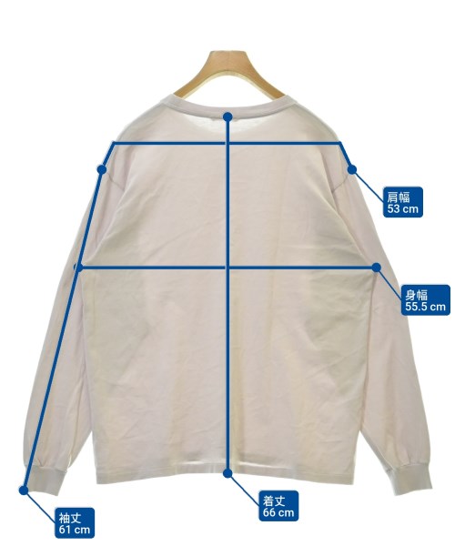 AURALEE（オーラリー）Tシャツ・カットソー ピンク サイズ:3(S位) メンズ/2200619232122