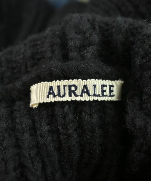 AURALEE（オーラリー）ニット・セーター 黒 サイズ:3(S位) メンズ/2200598594396