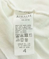 AURALEE（オーラリー）Tシャツ・カットソー 白 サイズ:4(M位) メンズ/2200598594600