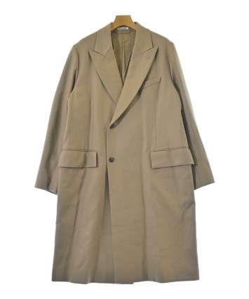 AURALEE（オーラリー）チェスターコート 茶 サイズ:4(M位) メンズ