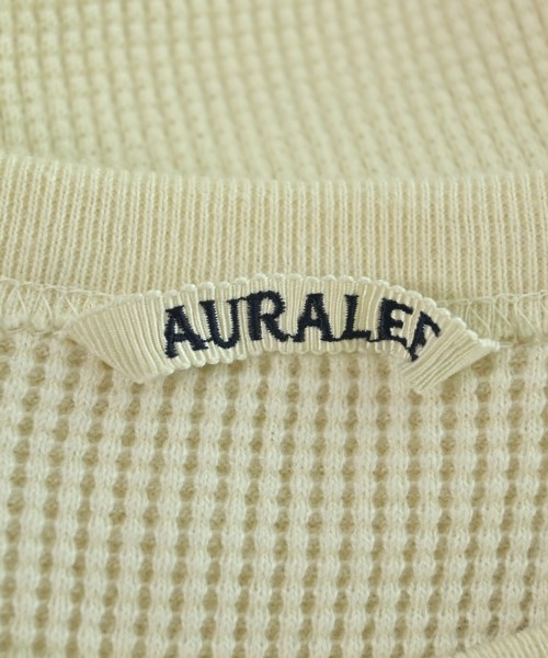 AURALEE（オーラリー）ニット・セーター 黄 サイズ:3(S位) メンズ/2200613743105