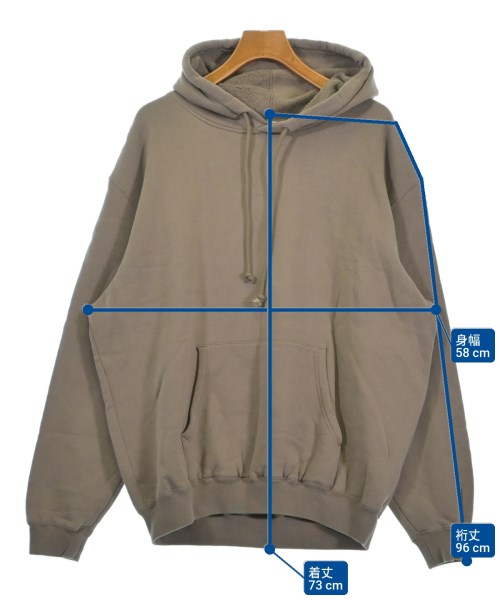 AURALEE（オーラリー）スウェット 茶 サイズ:5(L位) メンズ/2200613743174