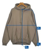 AURALEE（オーラリー）スウェット 茶 サイズ:5(L位) メンズ/2200613743174