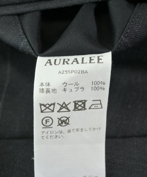 AURALEE（オーラリー）スラックス 黒 サイズ:6(XL位) メンズ/2200624094029
