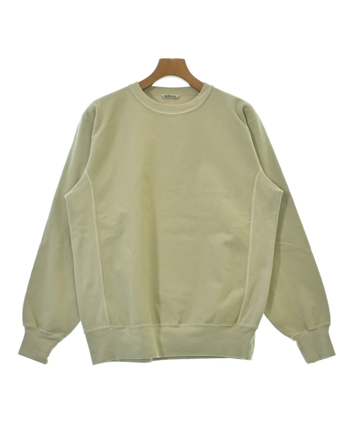 AURALEE（オーラリー）スウェット ベージュ サイズ:3(S位) メンズ