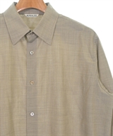 AURALEE（オーラリー）カジュアルシャツ 茶 サイズ:3(S位) メンズ/2200625293025