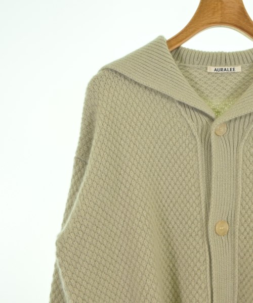 AURALEE（オーラリー）カーディガン ベージュ サイズ:5(L位) メンズ/2200620395380