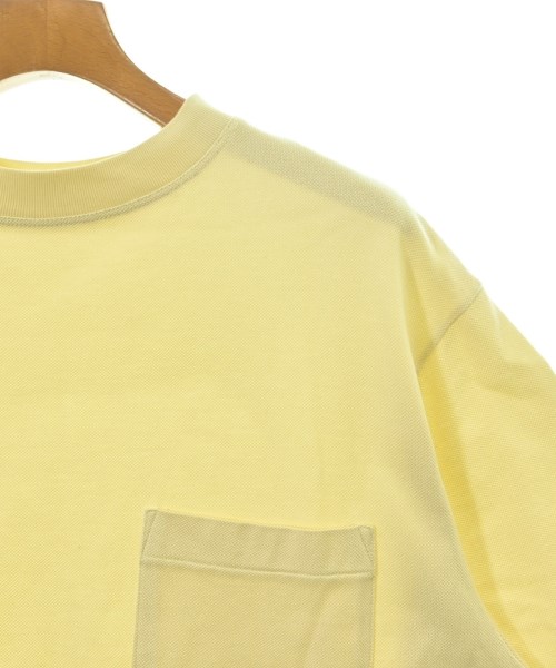AURALEE（オーラリー）Tシャツ・カットソー 黄 サイズ:4(M位) メンズ/2200621909234