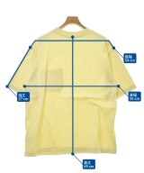 AURALEE（オーラリー）Tシャツ・カットソー 黄 サイズ:4(M位) メンズ/2200621909234