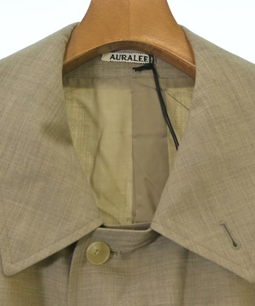 AURALEE（オーラリー）ステンカラーコート ベージュ サイズ:4(XL位) メンズ/2200625545247