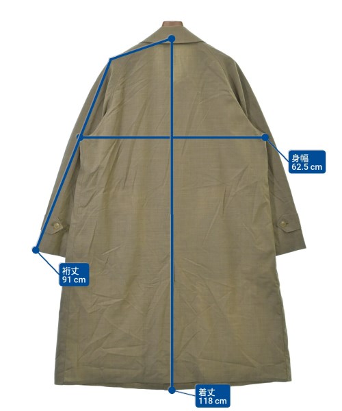 AURALEE（オーラリー）ステンカラーコート ベージュ サイズ:4(XL位) メンズ/2200625545247