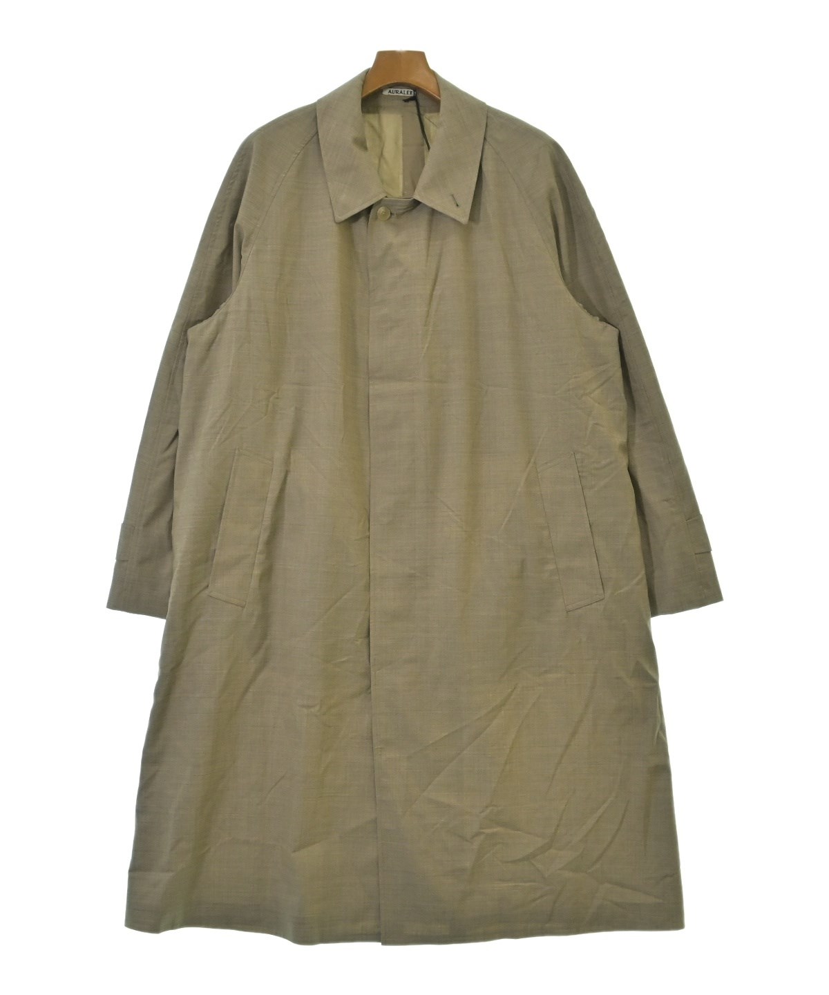 AURALEE（オーラリー）ステンカラーコート ベージュ サイズ:4(XL位