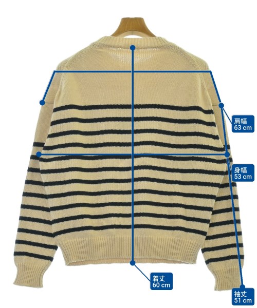 AURALEE（オーラリー）ニット・セーター ベージュ サイズ:5(L位) メンズ/2200626562021