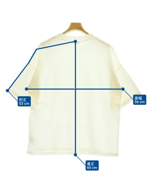 AURALEE（オーラリー）Tシャツ・カットソー 白 サイズ:3(S位) メンズ/2200627064081