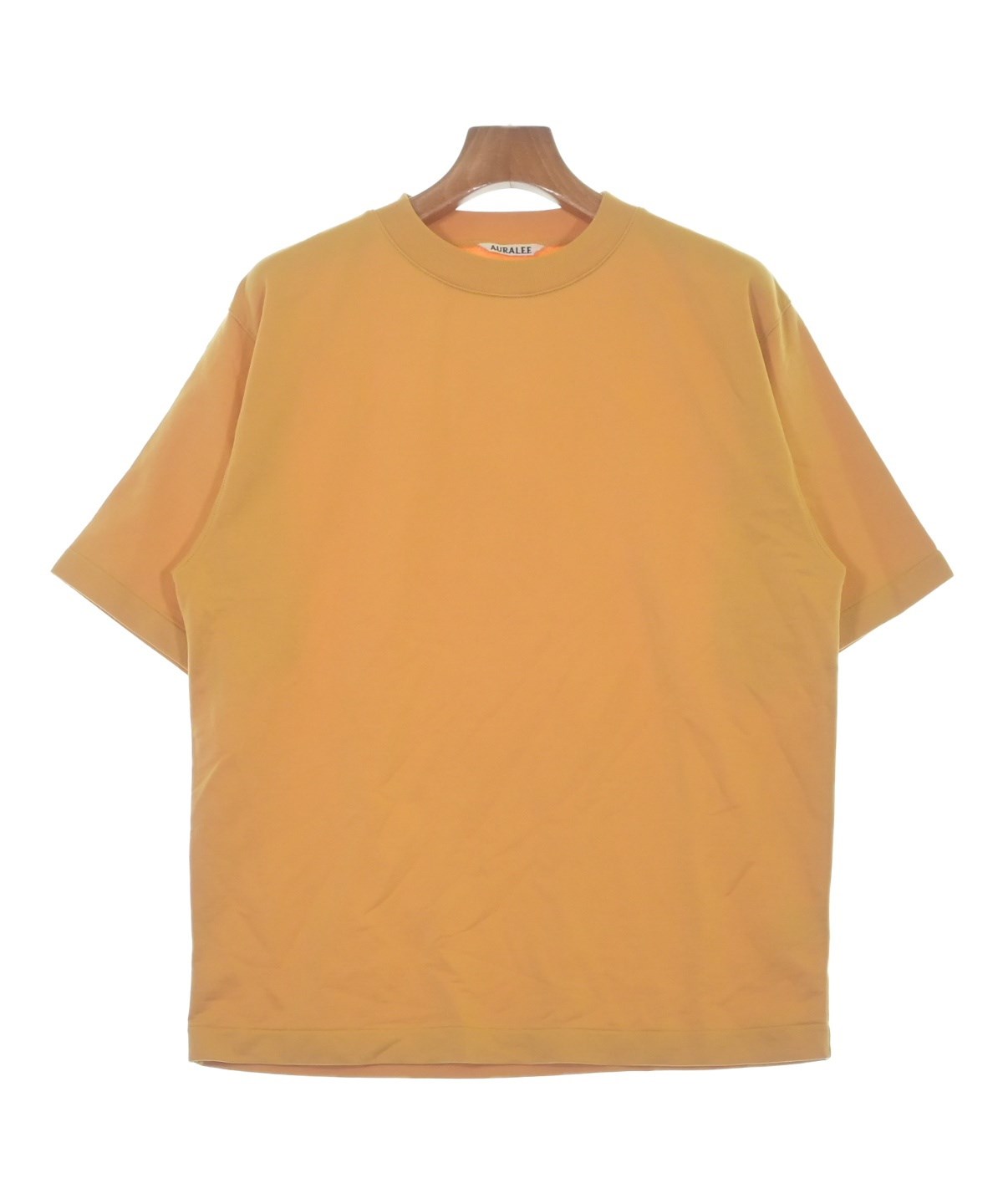 AURALEE（オーラリー）Tシャツ・カットソー オレンジ サイズ:3(S位