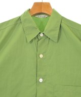 AURALEE（オーラリー）カジュアルシャツ 緑 サイズ:5(L位) メンズ/2200627344039