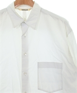 AURALEE（オーラリー）カジュアルシャツ 白 サイズ:5(L位) メンズ/2200619479039