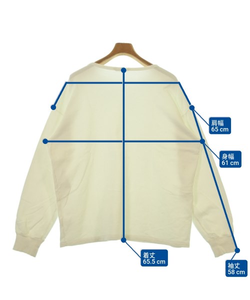 AURALEE（オーラリー）スウェット 白 サイズ:3(S位) メンズ/2200628382054