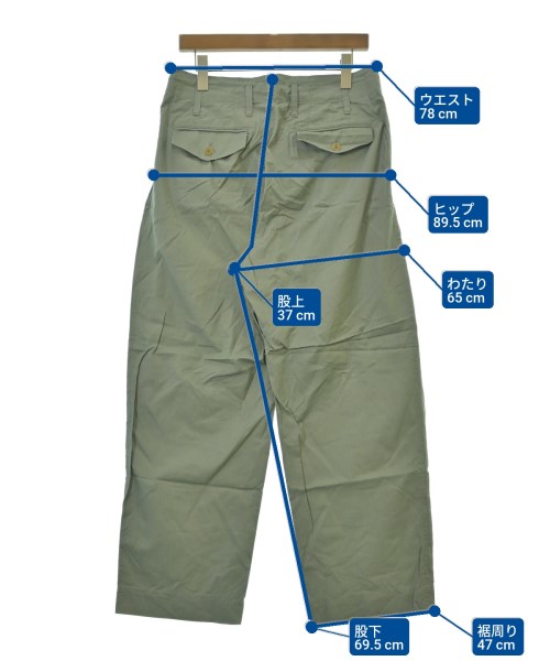 AURALEE（オーラリー）その他 緑 サイズ:5(L位) メンズ/2200624442066